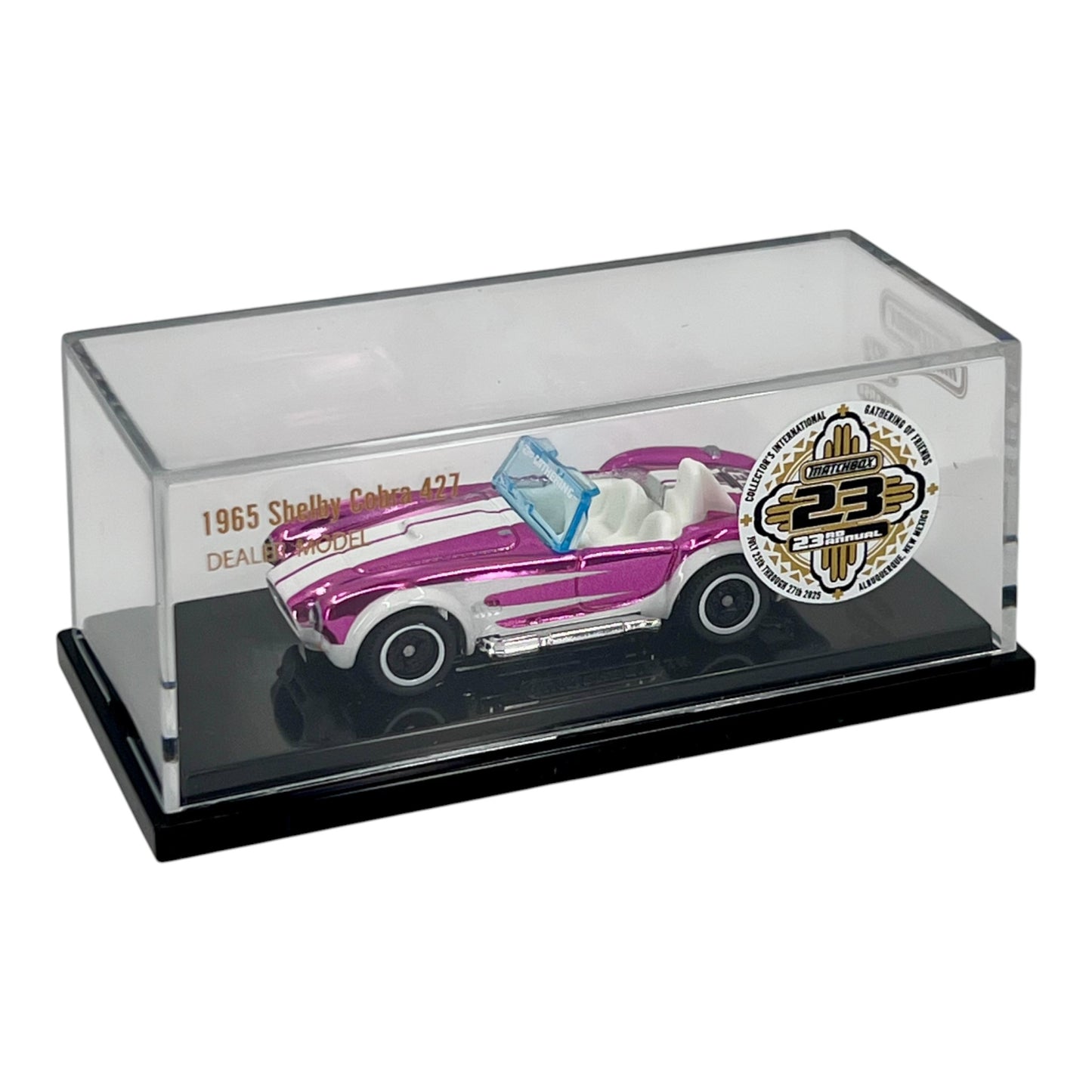 Matchbox 2025 - 23nd Annual Convention Albuquerque, Shelby Cobra 427 - Dinner Model