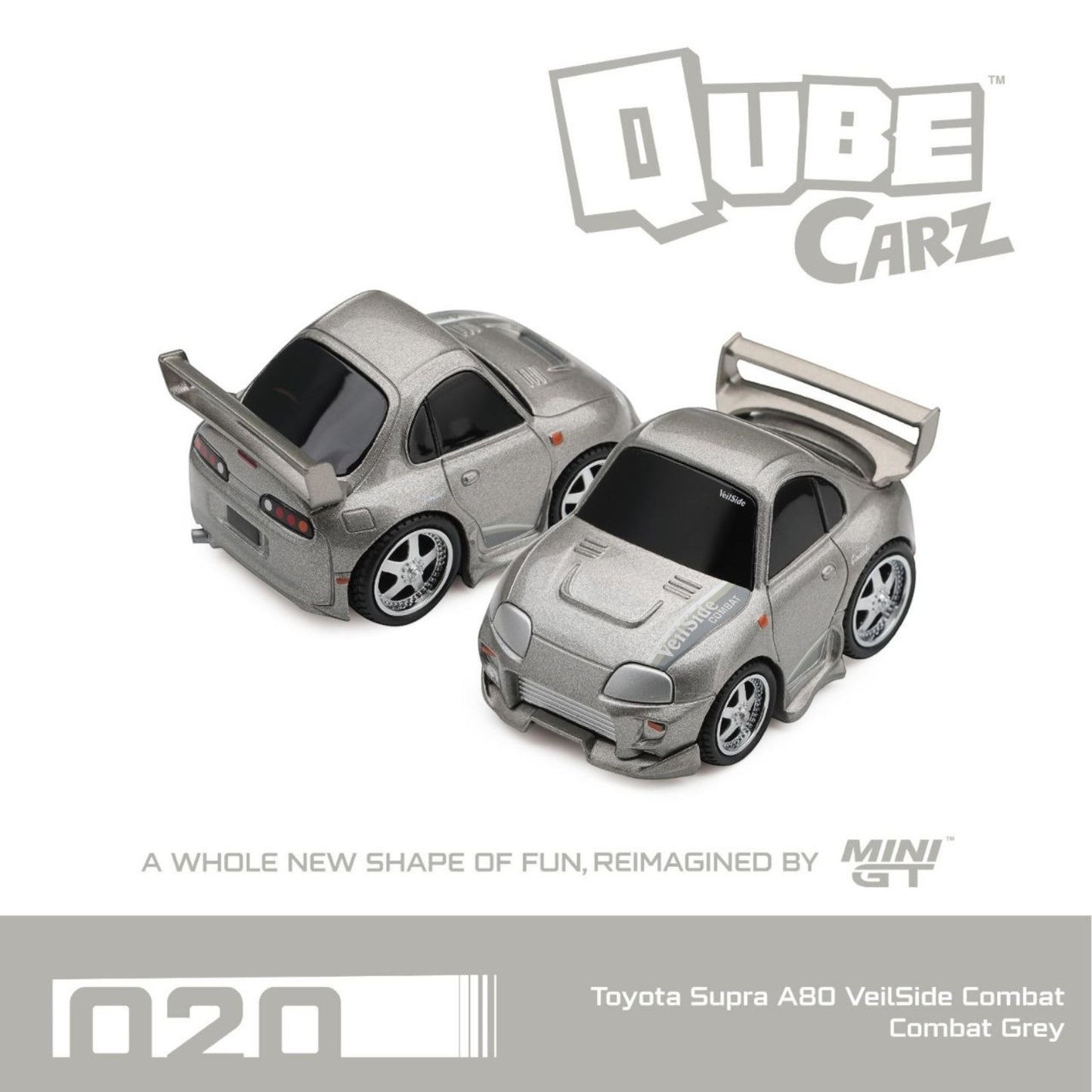 Mini GT - Pre-Order - QubeCarz Kollektion 04 - 016-021 - 6x Modelle - QZ-C004-SEA