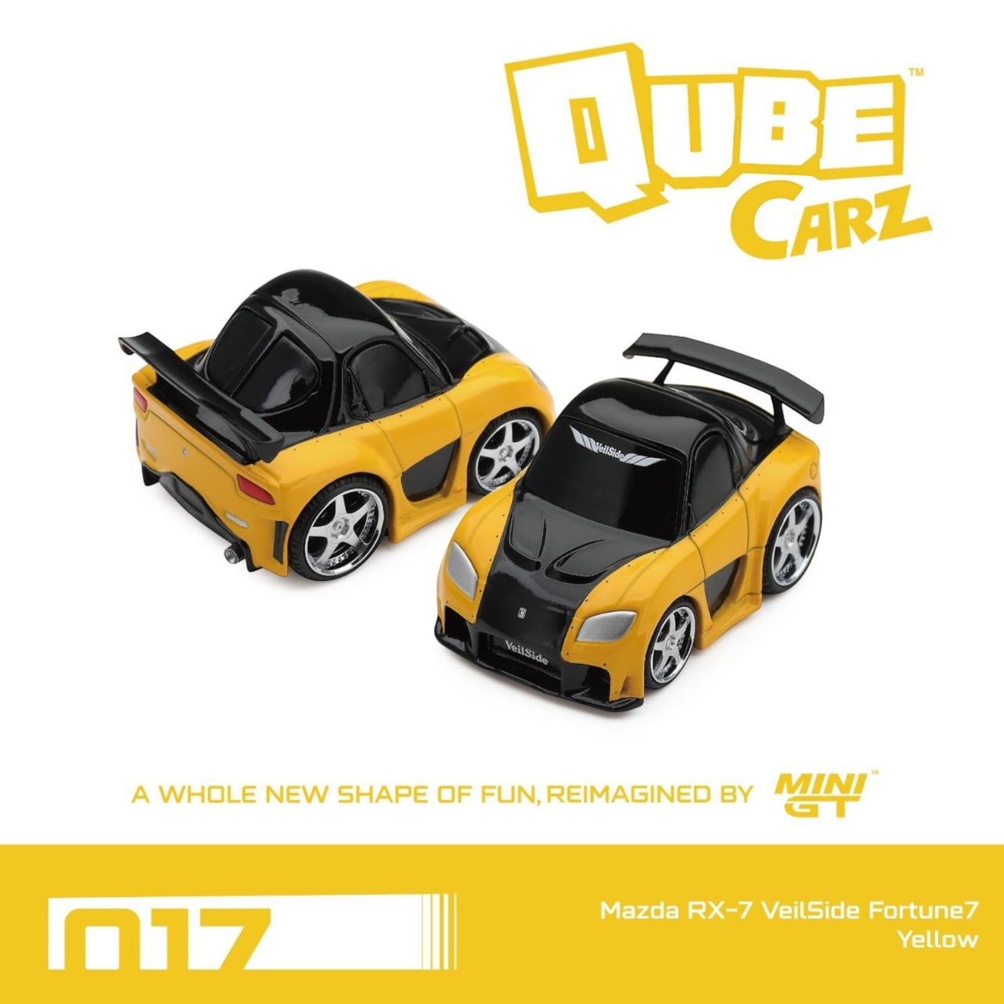 Mini GT - Pre-Order - QubeCarz Kollektion 04 - 016-021 - 6x Modelle - QZ-C004-SEA