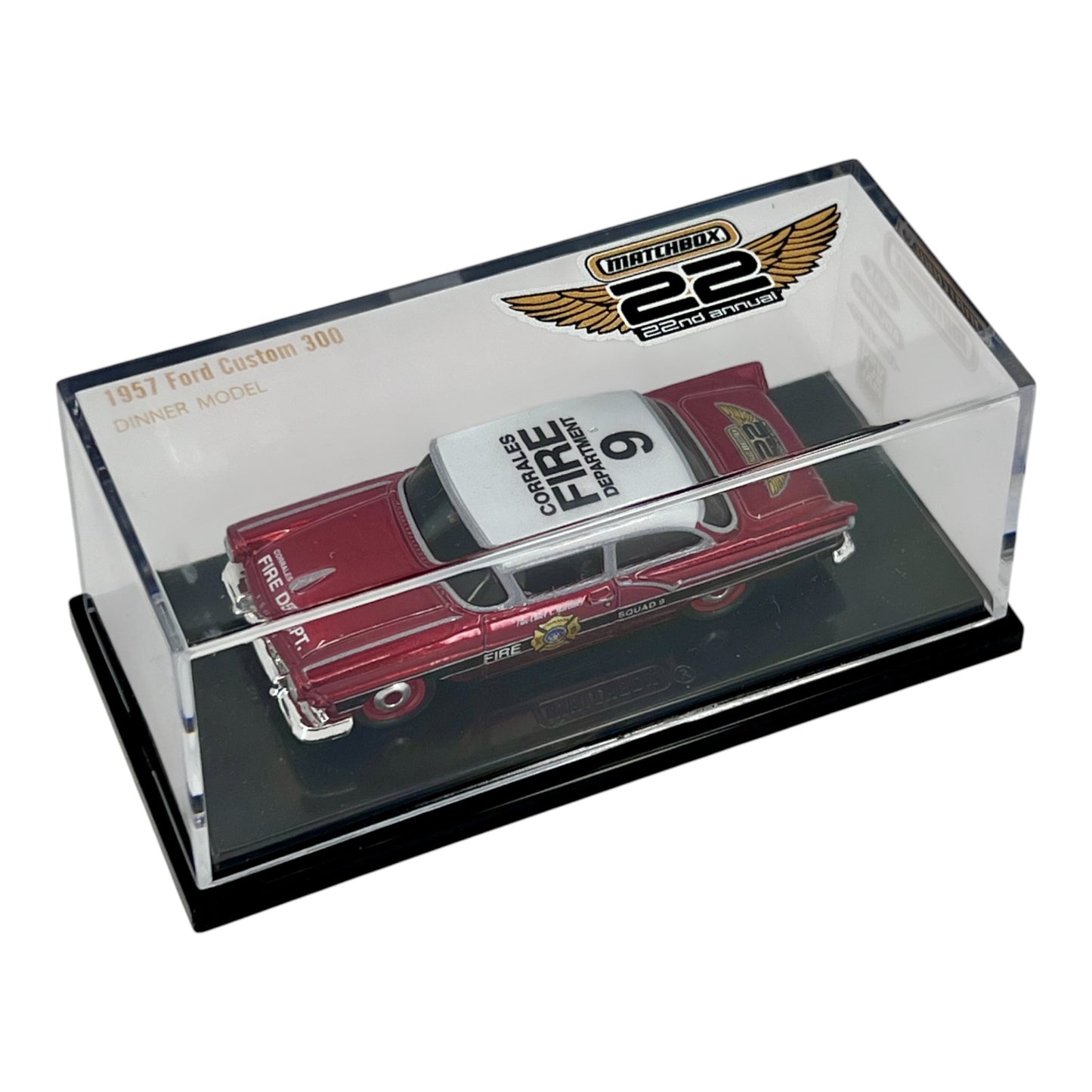 Matchbox 2024 - 22nd Annual Convention Albuquerque, 1957 Ford Custom 300 - Dinner Model