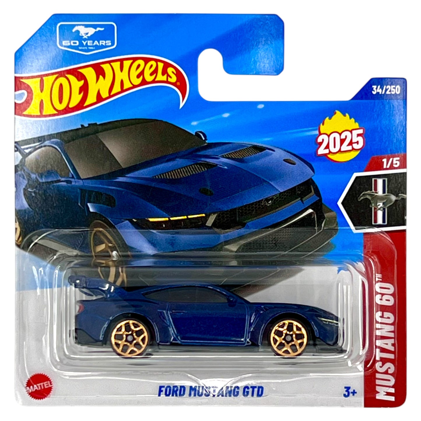 Hot Wheels 2025 - Ford Mustang GTO - Mustang 60th - JBB93 - 34/250