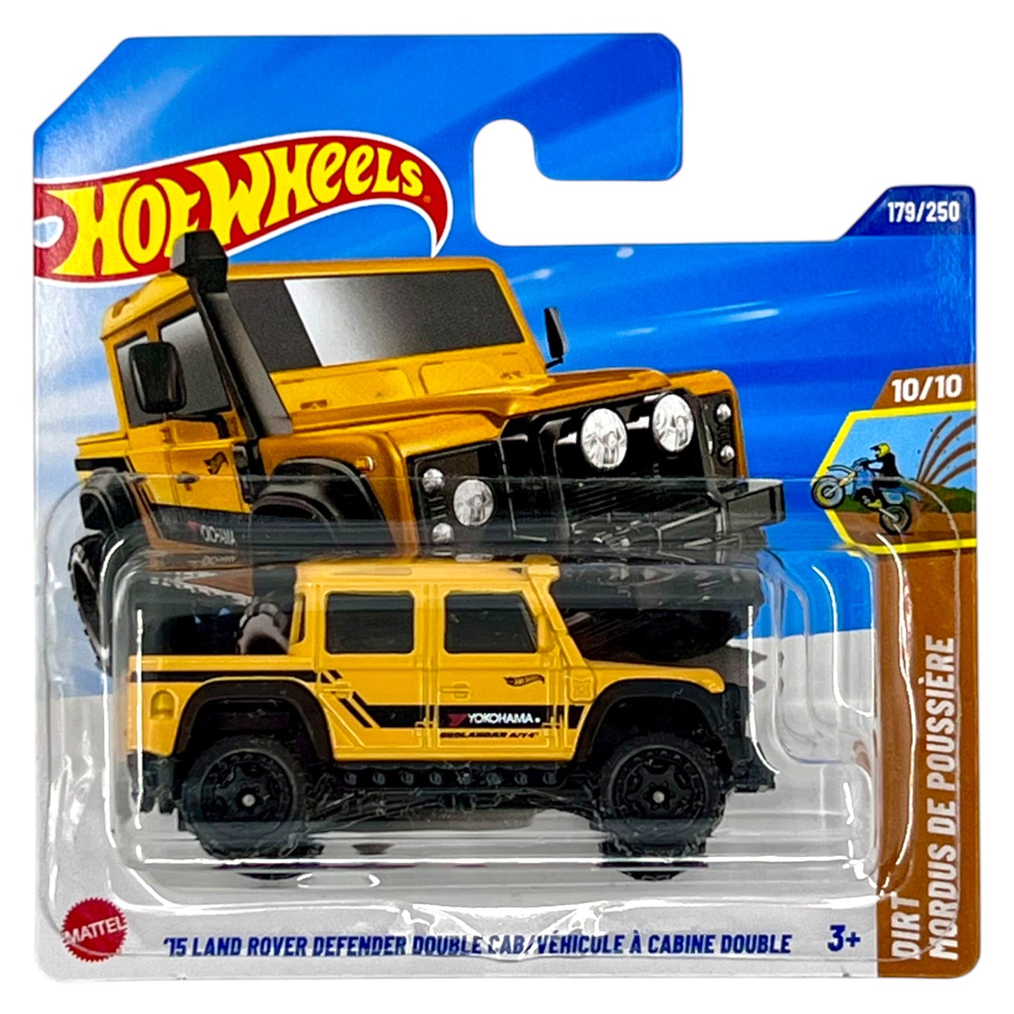 Hot Wheels 2025 - ´15 Land Rover Defender Double Cab - Dirt 10/10 - JBC00 - 178/250