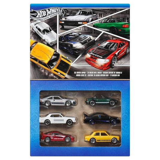 Hot Wheels 2025 - Streets of Japan 6 Car Multipack - 1:64 - JBY77