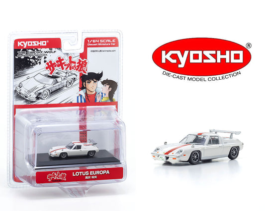 Kyosho - Circuit Wolf Lotus Europa – White – Limited Edition - 07009B1