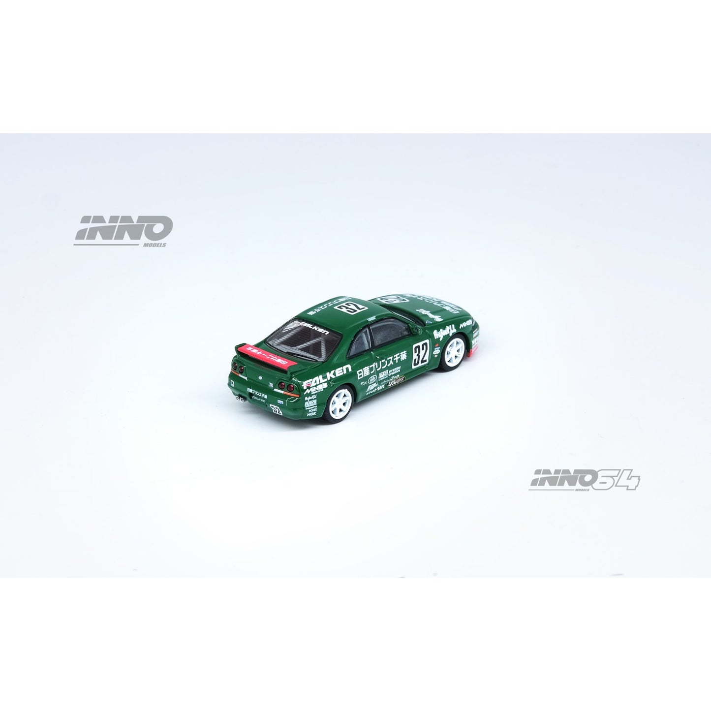 INNO64 - Pre-Order - NISSAN SKYLINE GT-R R33 #32 "PRINCE CHIBA FALKEN" - IN64-R33R-N1S96
