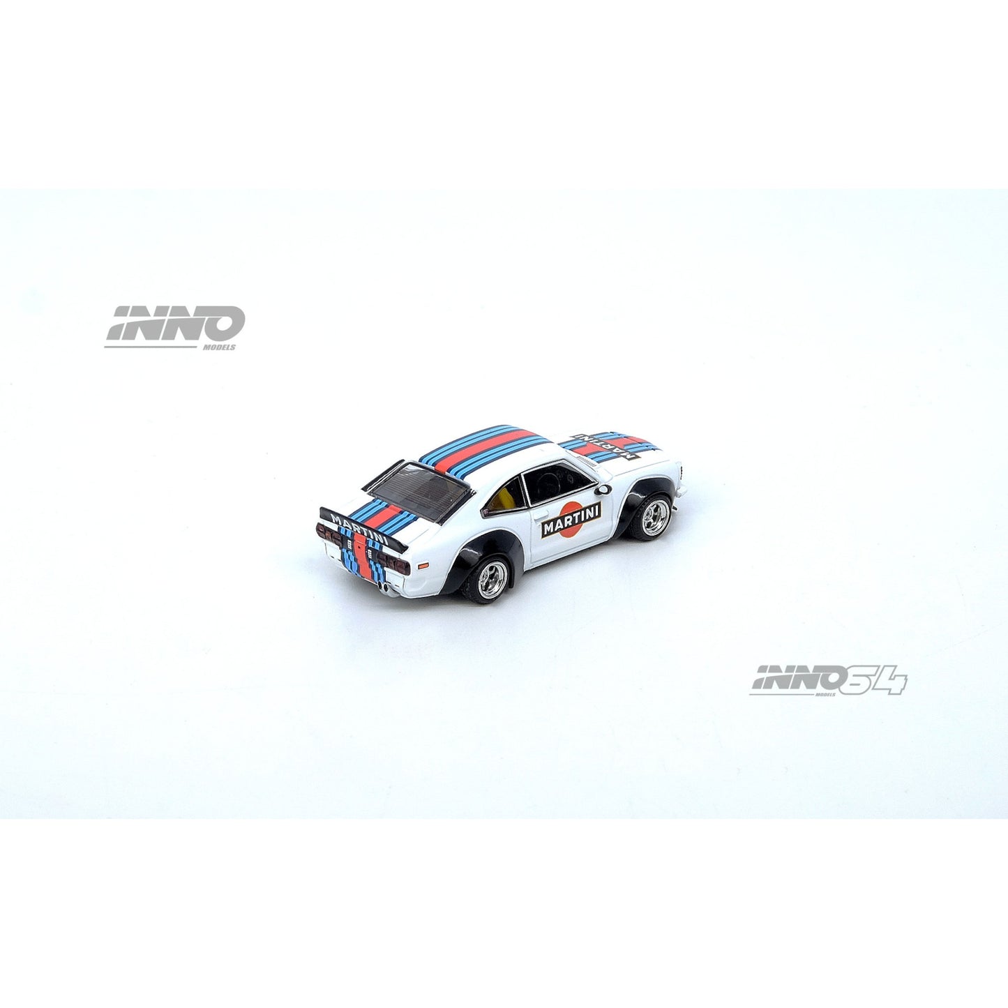 INNO64 - Pre-Order - MAZDA SAVANNA RX3 "MARTINI RACING" Livery - IN64-RX3-MTN