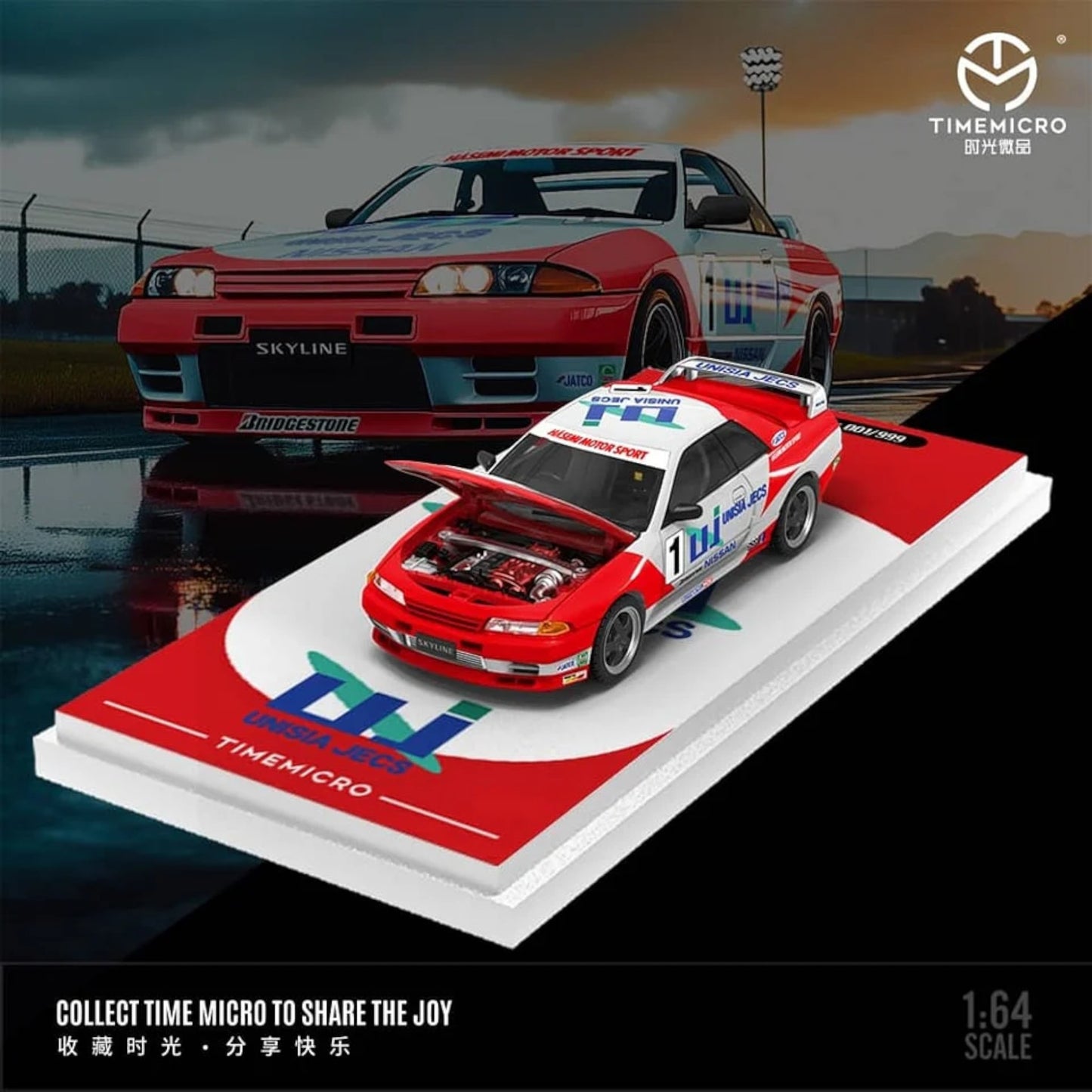 Time Micro - Nissan Skyline GT-R (R32) - Unisia Jecs - TM644134