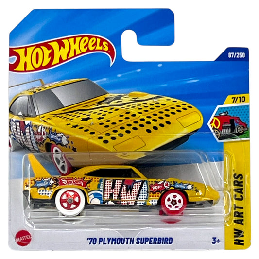 Hot Wheels 2025 - ´70 Plymouth Superbird - Art Cars 7/10 - HYX31 - 87/250