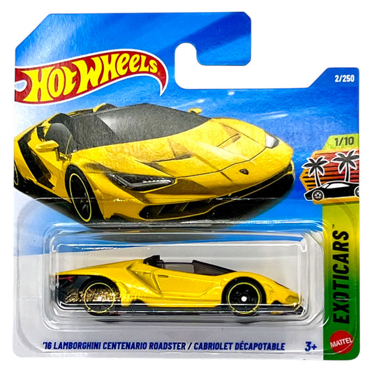 Hot Wheels 2026 - ´16 Lamborghini Centenario Roadster - Exotics 1/10 - JJH80