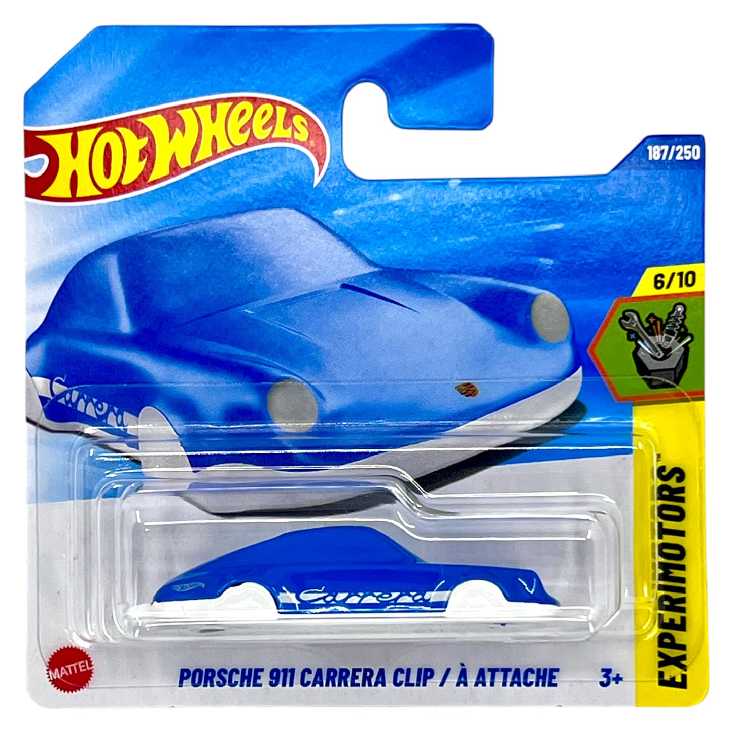 Hot Wheels 2025 - Porsche 911 Carrera Clip - Experimotors 6/10 - JBC11 - 187/250
