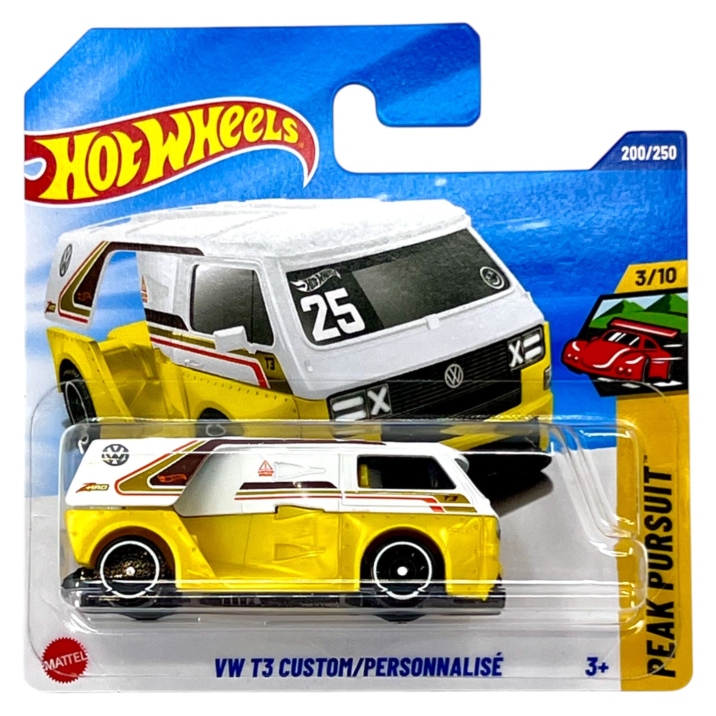 Hot Wheels 2025 - VW T3 Custom - Peak Pursuit 3/10 - JBC05 - 200/250