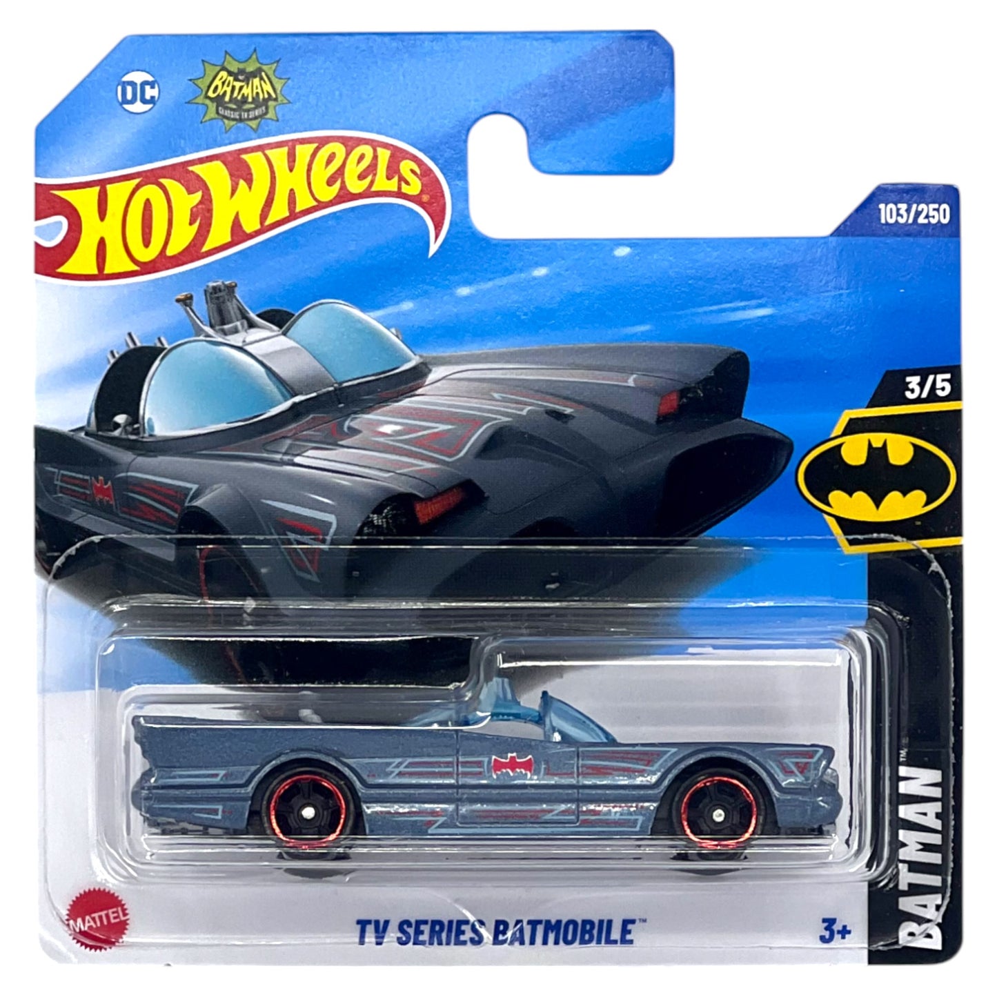 Hot Wheels 2025 - TV Series Batmobile - Batman 3/5 - HYX44 - 103/250