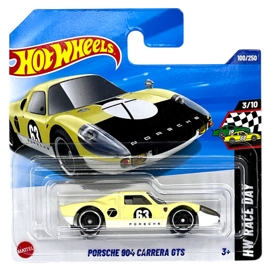 Hot Wheels 2025 - Porsche 904 Carrera GTS - Race Day 3/10 - HYX41 - 100/250