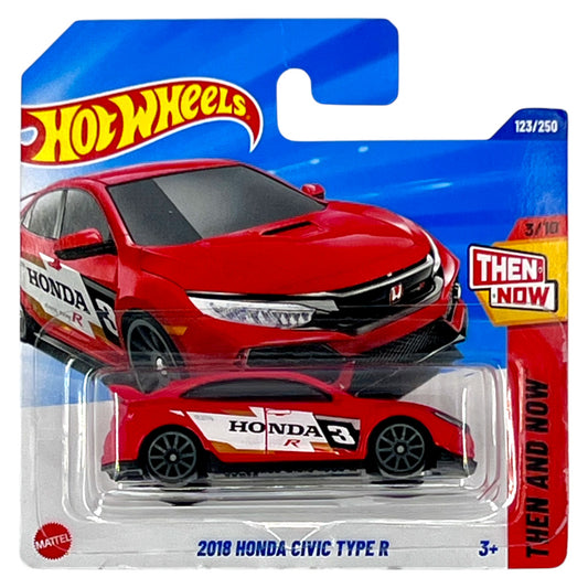 Hot Wheels 2025 - 2018 Honda Civic Type R - Then and Now 3/10 - HYY64 - 123/250