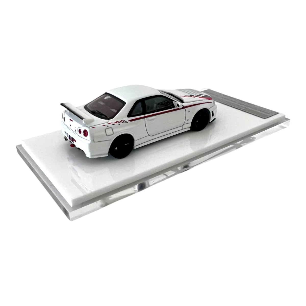 Motorhelix - Pre-Order - Nissan Skyline GT-R R34 NISMO Customized, White Pearl - M63487