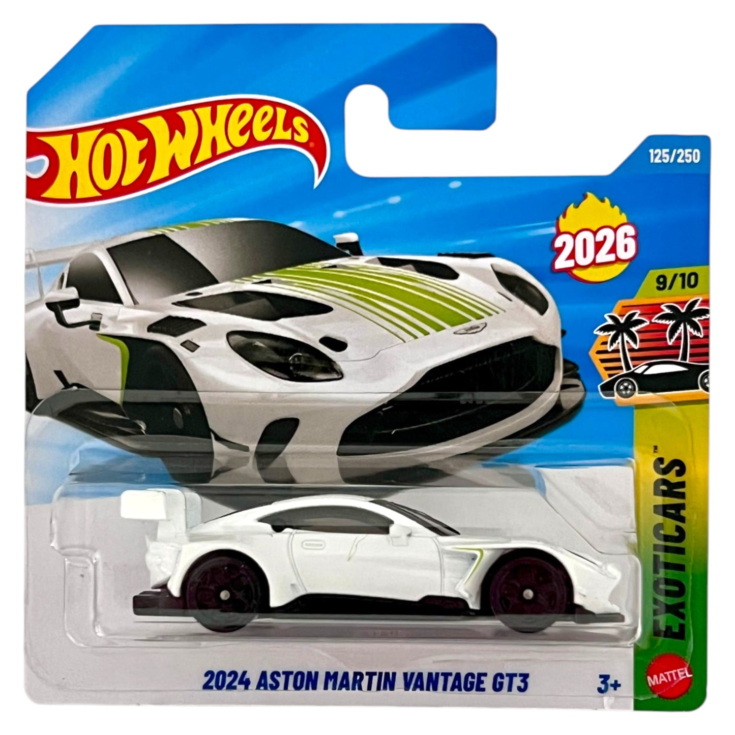 Hot Wheels 2026 - 2024 Aston Martin Vantage GT3 - Exotics 9/10 - JJL24 - 125/250