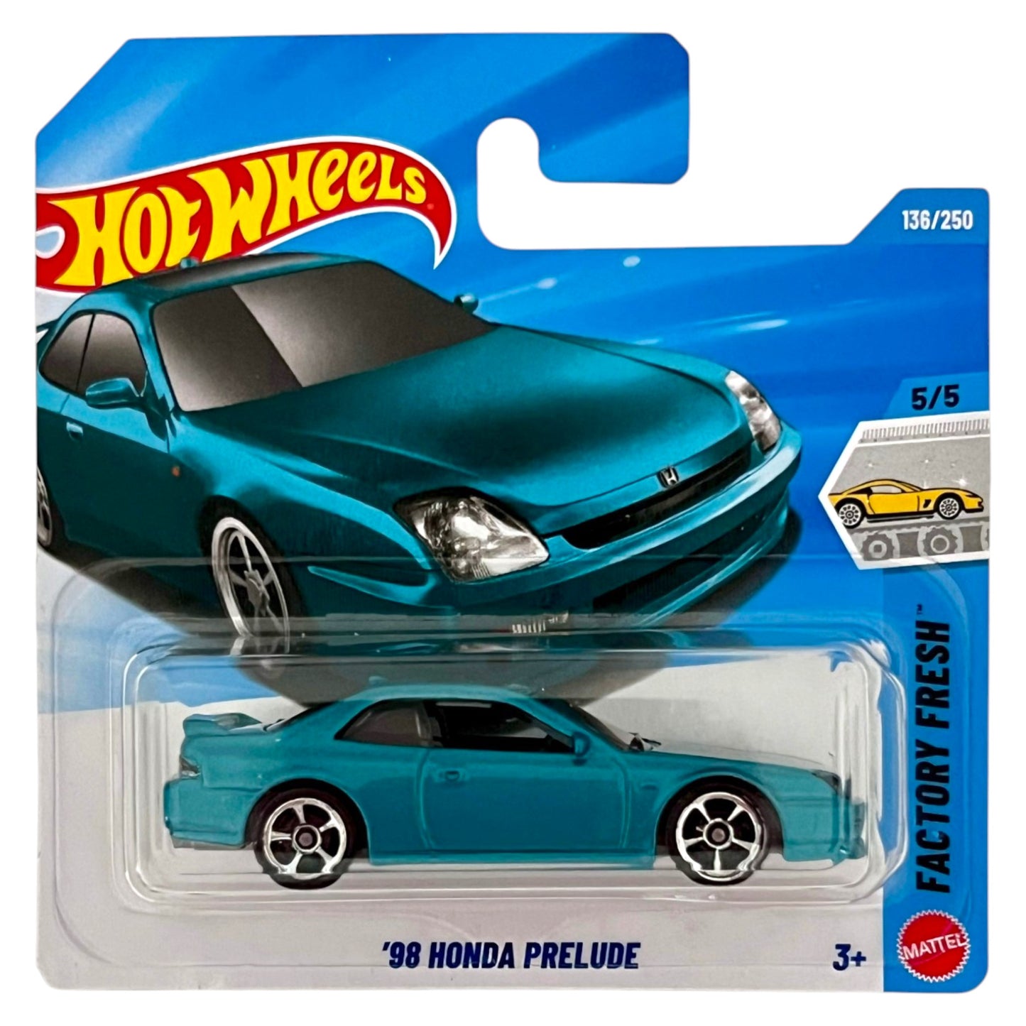 Hot Wheels 2026 - '98 Honda Prelude - Factory Fresh 5/5 - JJL15 - 136/250