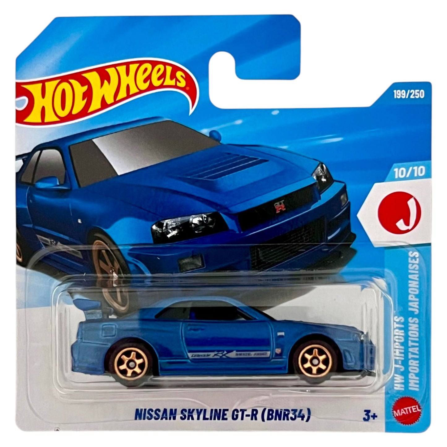 Hot Wheels 2026 - Nissan Skyline GT-R (BNR34) - J-Imports 10/10 - JJK35 - 199/250