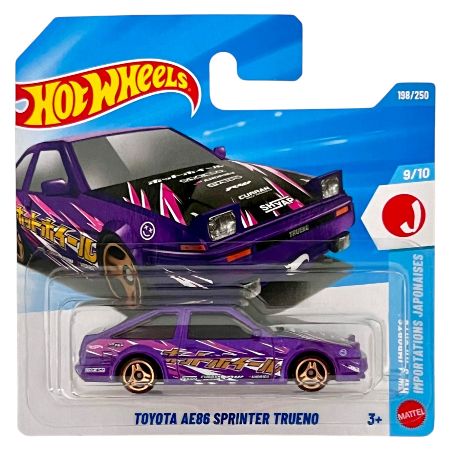 Hot Wheels 2026 - Toyota AE86 Sprinter Trueno - J-Imports 9/10 - JJK34 - 198/250