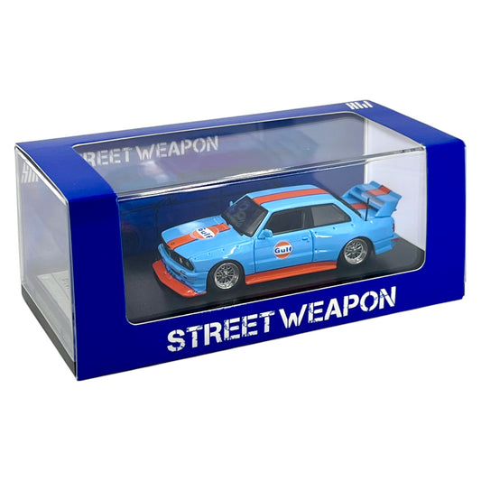 Sreet Waepon - BMW E30 *Gulf*, blue/orange - STW131