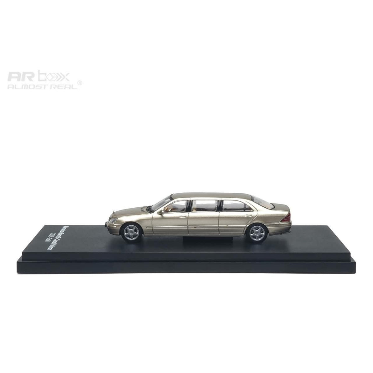 ARBox Almost Real - Pre-Order - 2002 Mercedes-Benz S-Class Pullman, gold - 620412001