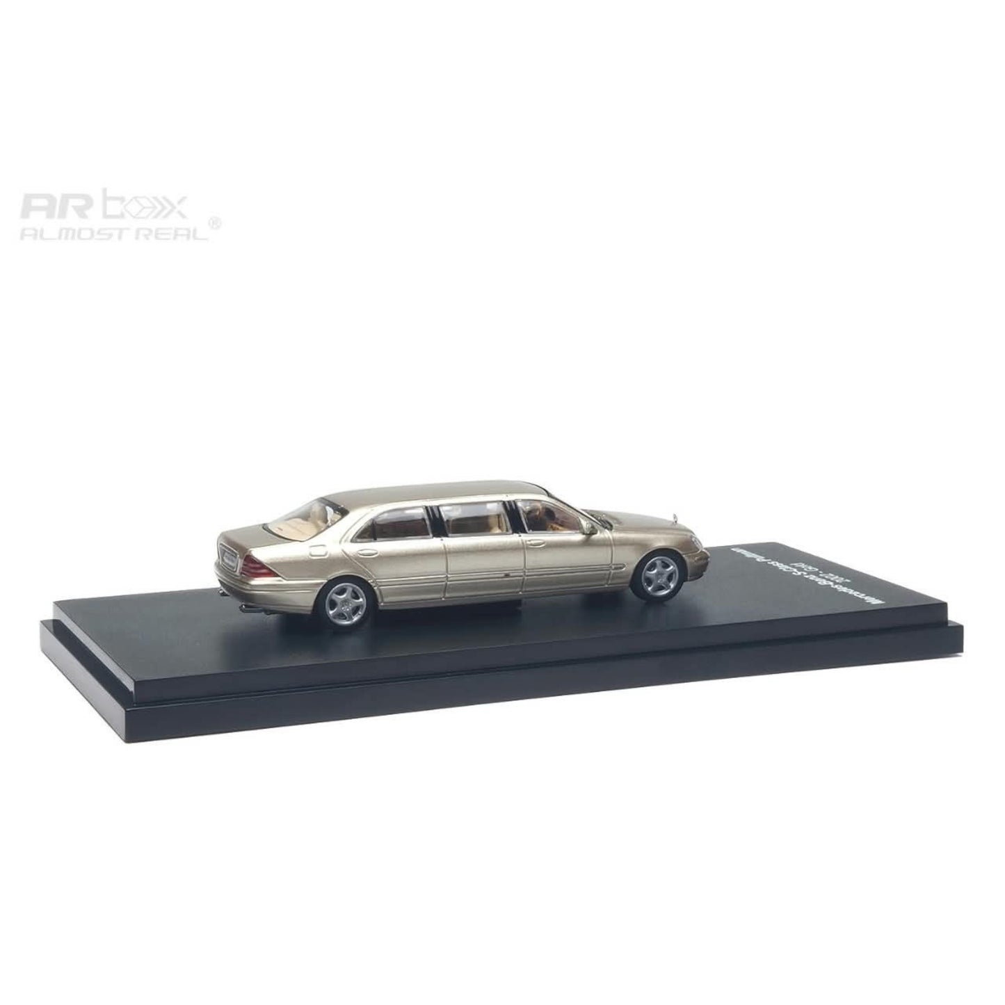 ARBox Almost Real - Pre-Order - 2002 Mercedes-Benz S-Class Pullman, gold - 620412001