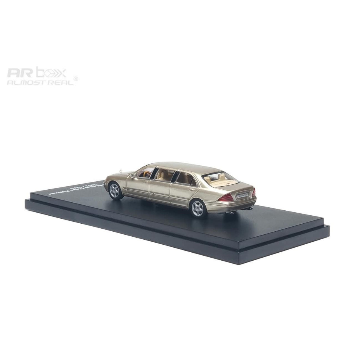 ARBox Almost Real - Pre-Order - 2002 Mercedes-Benz S-Class Pullman, gold - 620412001