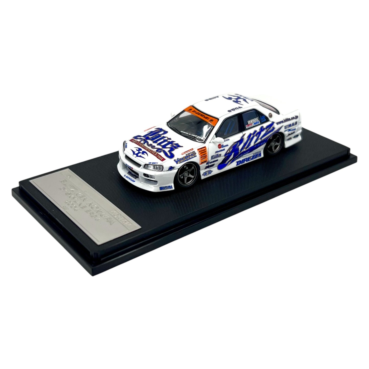 Mortal Model - Skyline ER34 Uras D1GP - Blitz Dunlop - MO64-ER34-BLTZ04