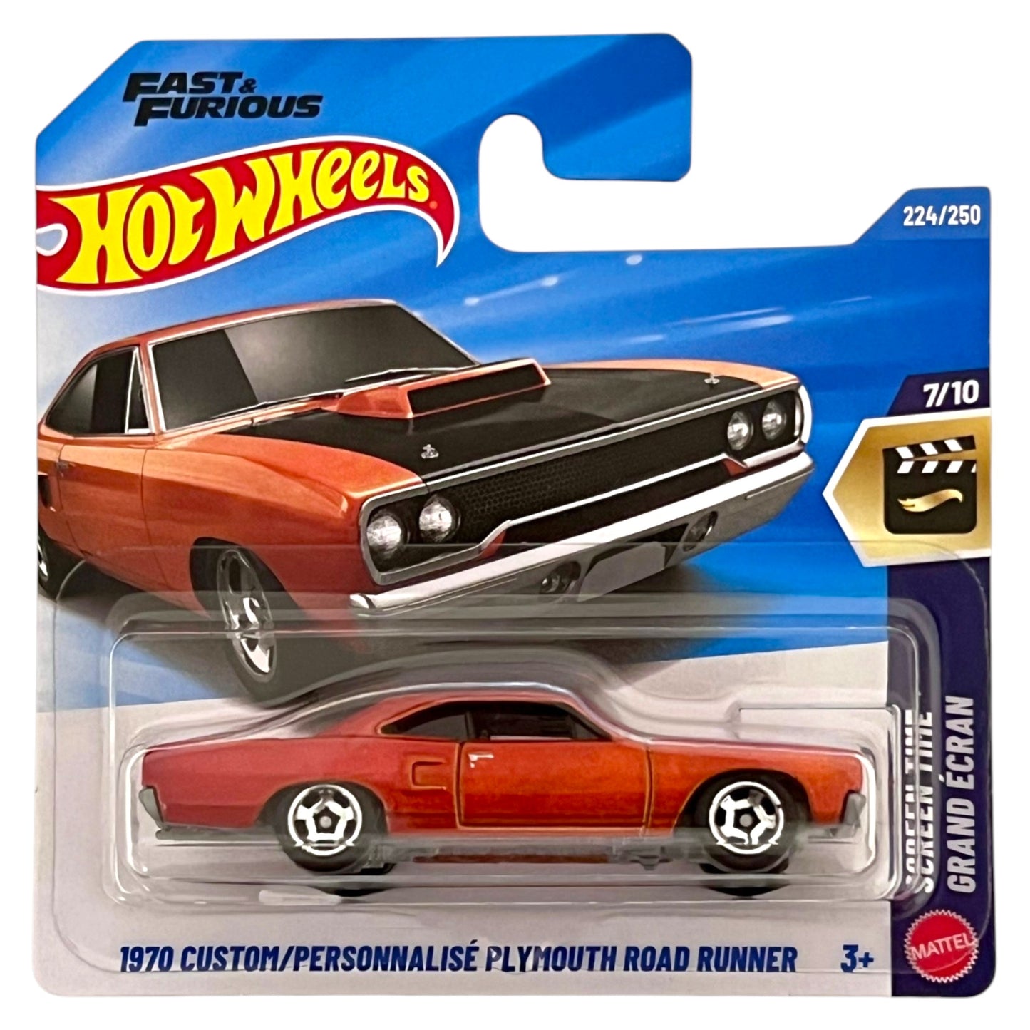 Hot Wheels 2026 - 1970 Custom Plymouth Road Runner - Screen Time 7/10 - JJK52 - 224/250