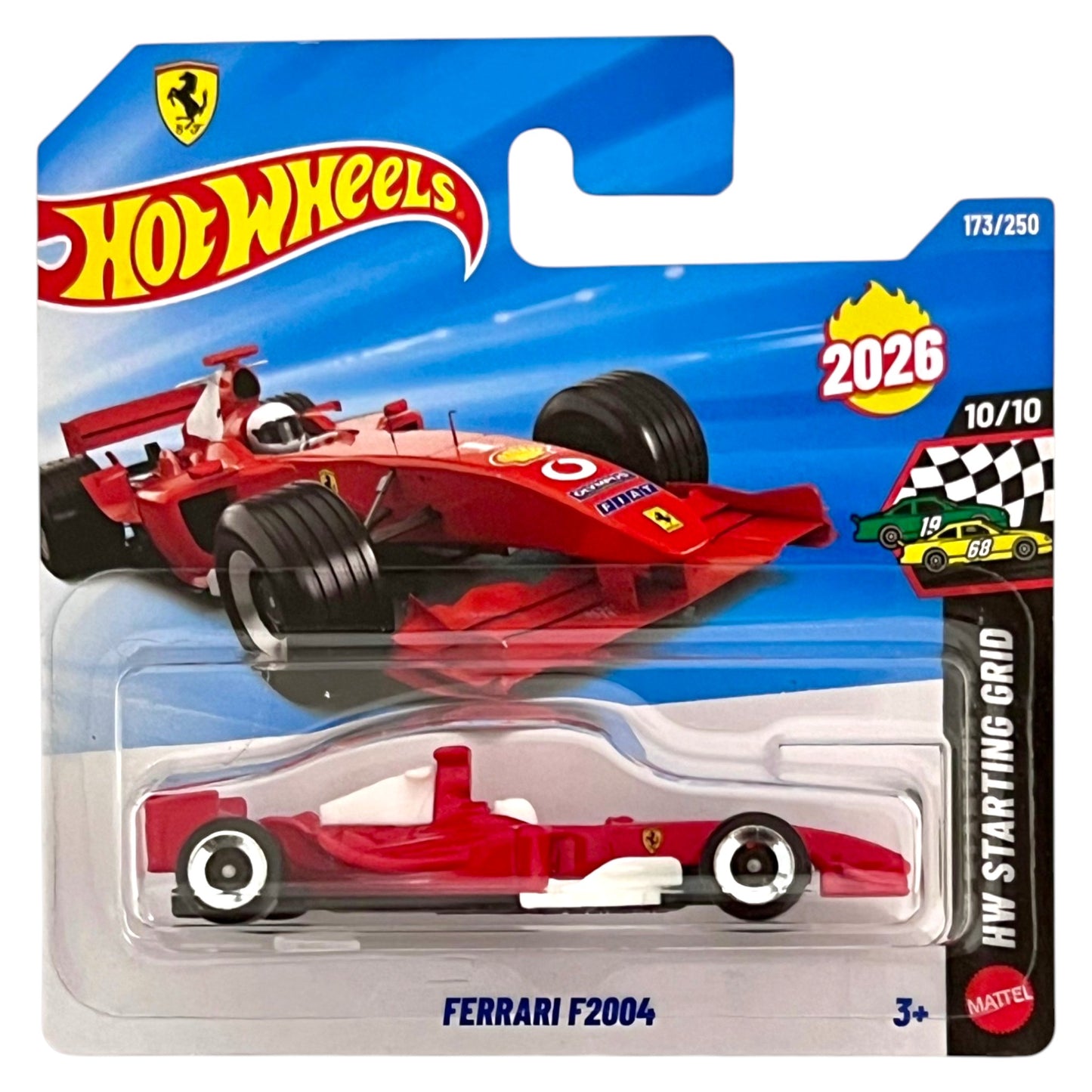 Hot Wheels 2026 - Ferrari F2004 - Starting Grid 10/10 - JJH51 - 173/250