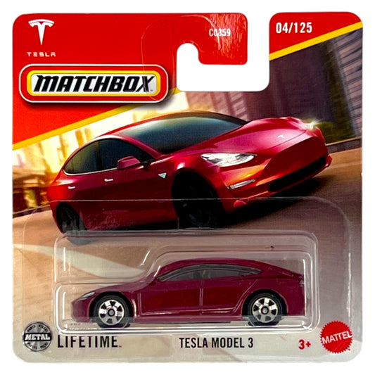 Matchbox 2025 - Tesla Model 3 - JBR41 - 04/125 - 1:64