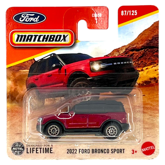 Matchbox 2025 - 2022 Ford Bronco Sport - JBR95 - 87/125 - 1:64