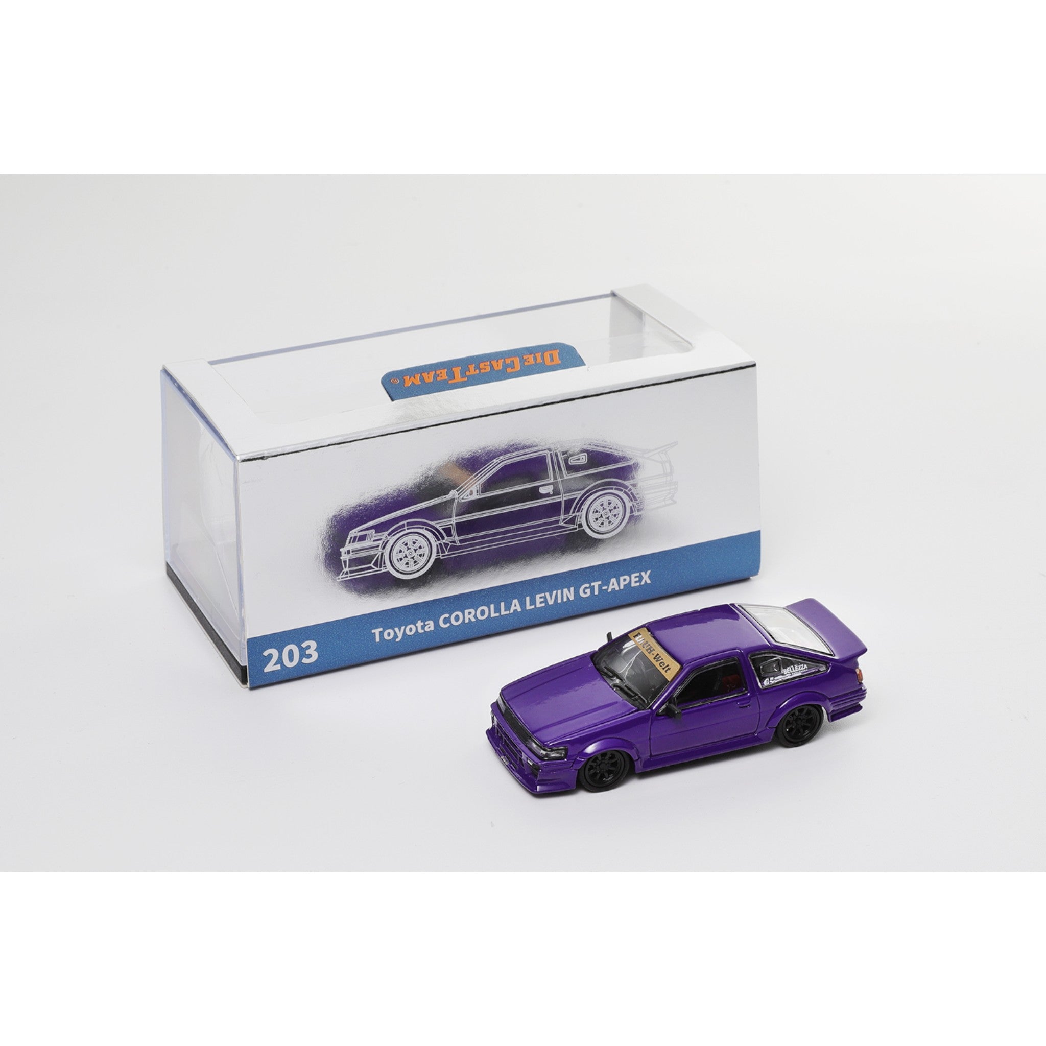 DCT Models - Pre-Order - Toyota AE86, purple - DCT-LL-046-203 – einszu64
