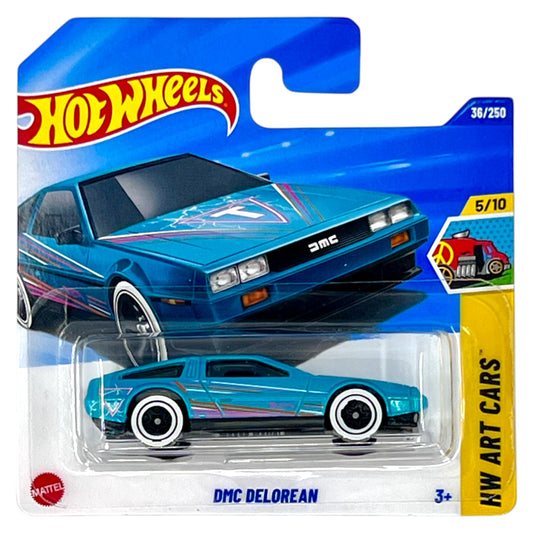 Hot Wheels 2025 - DMC DeLorean - Art Cars 5/10 - HYX59 - 38/250