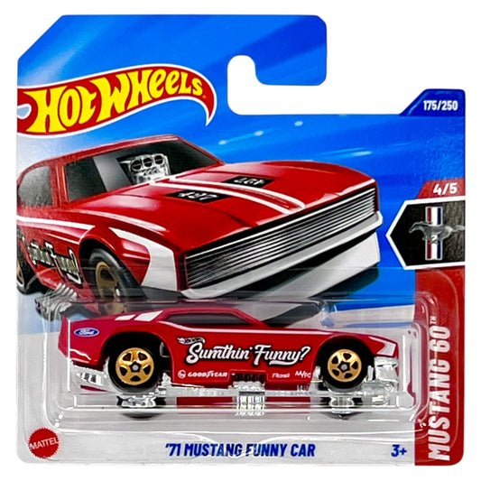 Hot Wheels 2025 - ´71 Mustang Funny Car - Mustang 60 - 4/5 - JBB04 - 175/250