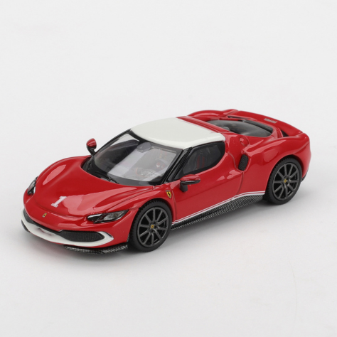 BBR - Pre-Order - FERRARI 296 GTB ASSETO FIORANO F2004 TRIBUTE LIVERY 2024 - BBRFER64041