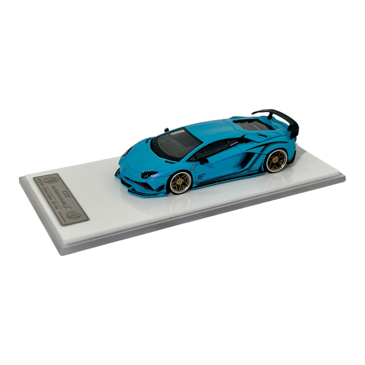 Rotating Wheel - Rowen Aventador S LP740-4 - Blue - RW64-LP740-BLU
