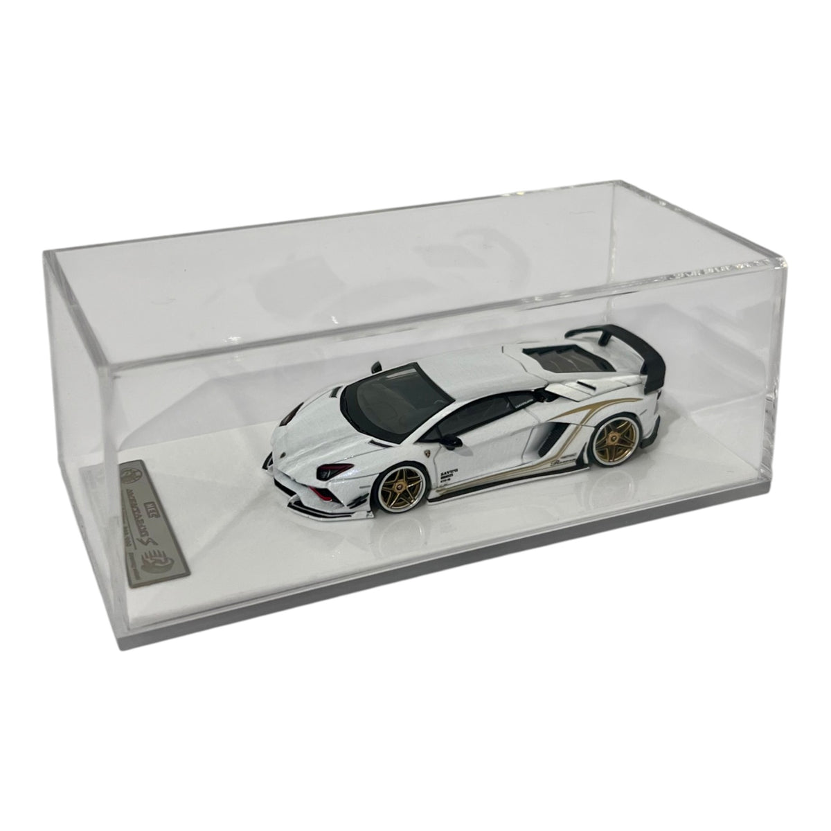 Rotating Wheel - Rowen Aventador S LP740-4 - Pearl White - RW64-LP740-WHI