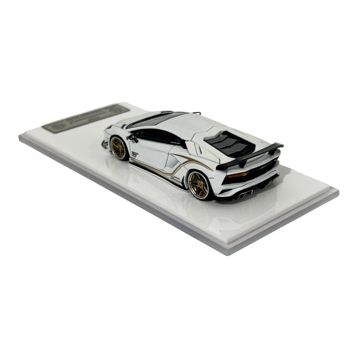 Rotating Wheel - Rowen Aventador S LP740-4 - Pearl White - RW64-LP740-WHI