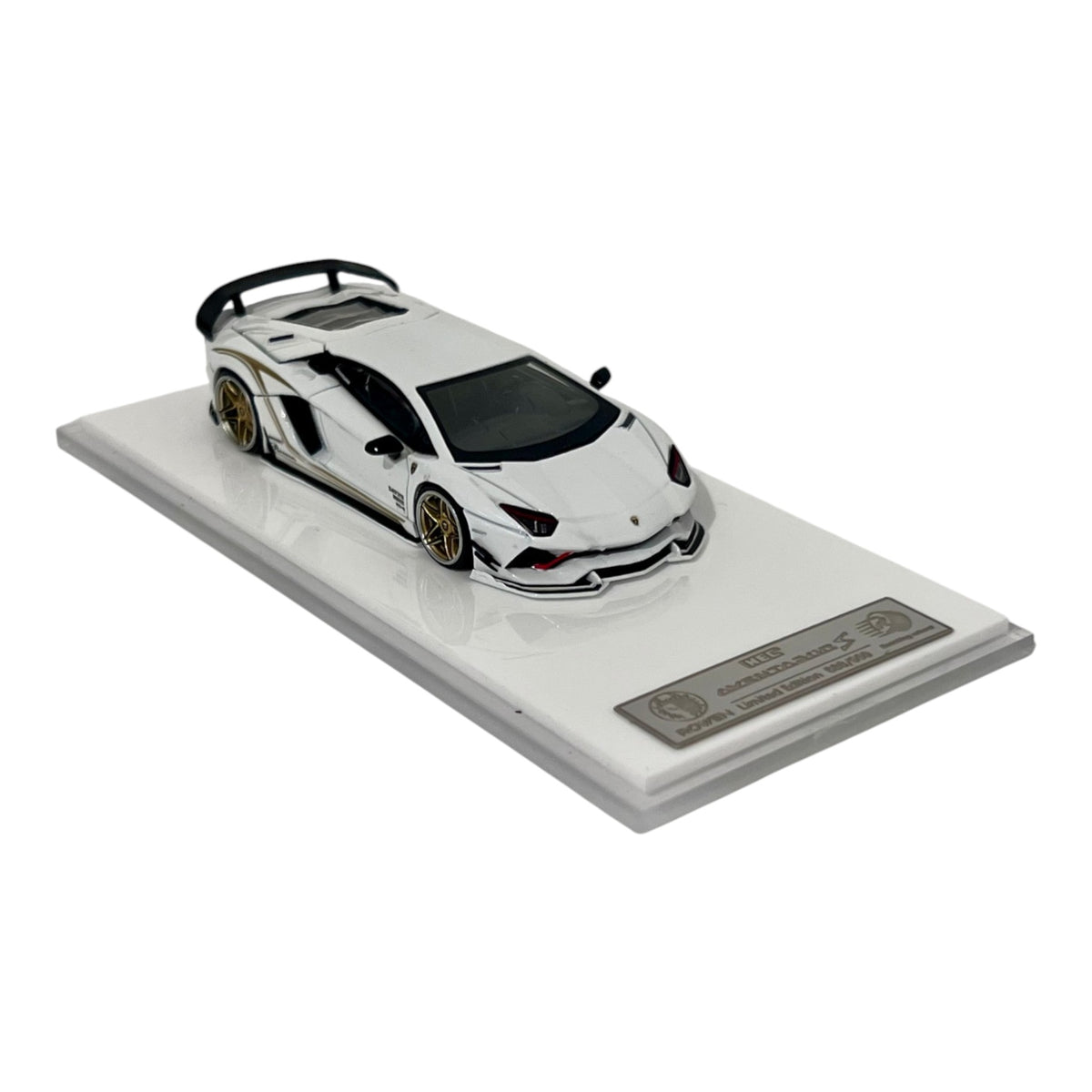 Rotating Wheel - Rowen Aventador S LP740-4 - Pearl White - RW64-LP740-WHI