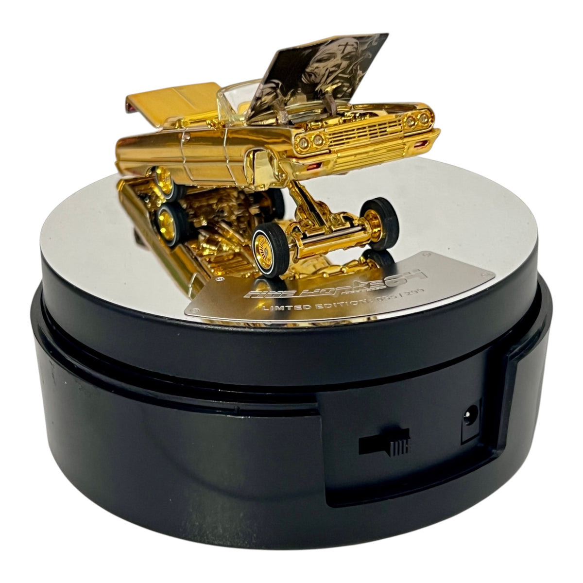 FineWorks - Chevy Impala Lowrider, chrome-gold - luxury version - FW64-IMPALA-CGL