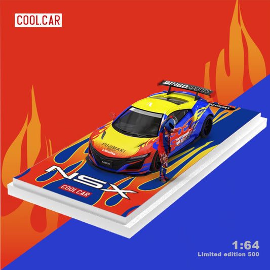 CoolCar - Pre-Order - Honda NSX Warfire Supercar mit Figur - CC641621-1