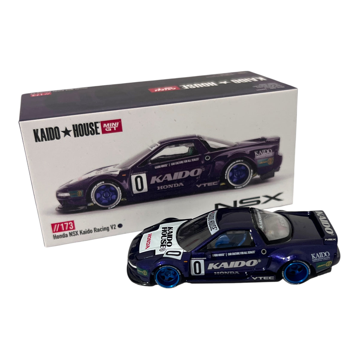 Mini GT Kaido House - Honda NSX Kaido Racing V2 - KHMG173 - geöffnete OVP