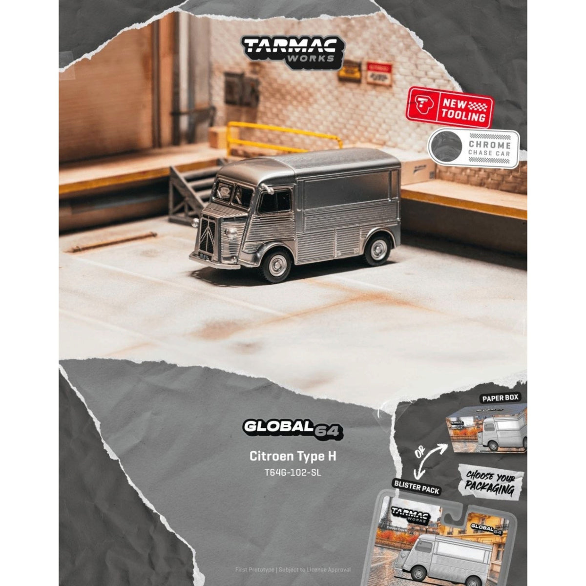 Tarmac Works - Pre-Order - Citroen Type H - T64G-102-SL