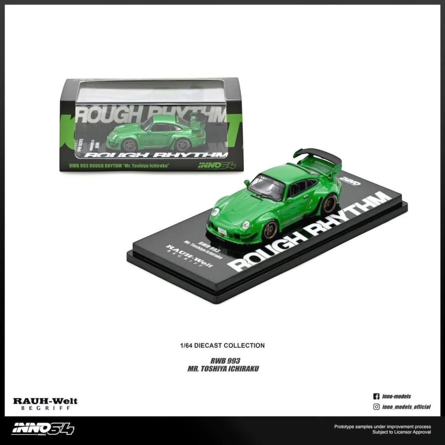 INNO64 - RWB993 Rough Rhythm "Mr. Toshiya Ichiraku" - Cool Car Show 2026 Event Edtion