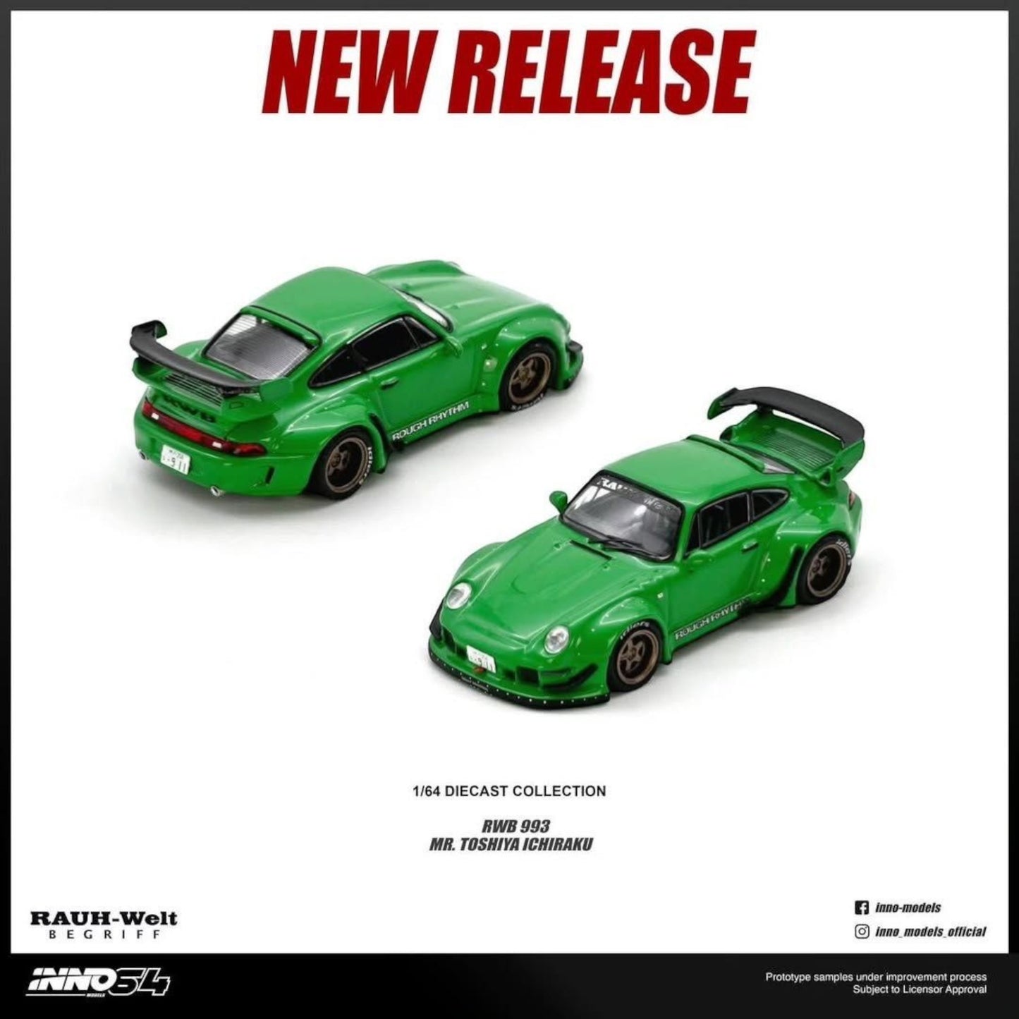 INNO64 - RWB993 Rough Rhythm "Mr. Toshiya Ichiraku" - Cool Car Show 2026 Event Edtion