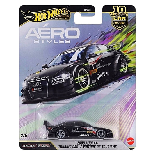 Hot Wheels 2026 - Aero Styles - 2008 Audi A4 Touring Car - JKF04