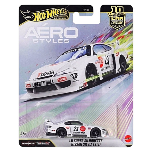 Hot Wheels 2026 - Aero Styles - LB Super Silhouette Nissan Silvia (S15) - JKF34