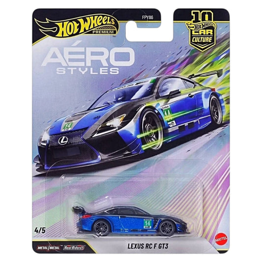 Hot Wheels 2026 - Aero Styles - Lexus RC F GT3 - JKF35