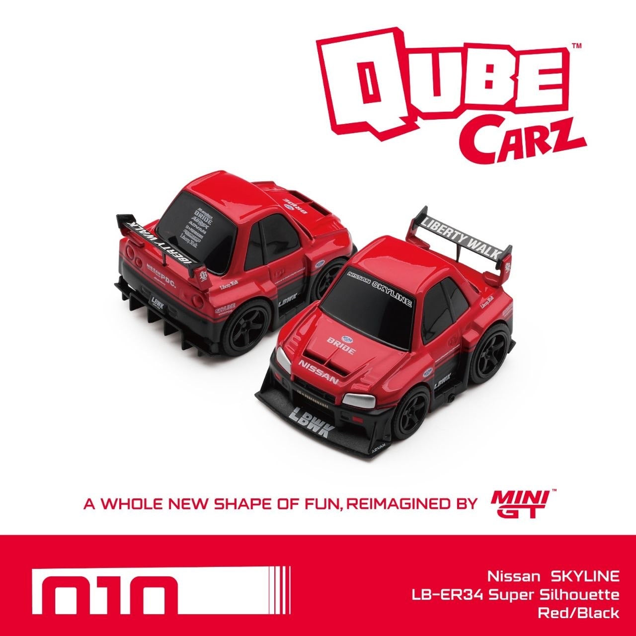 Mini GT - Pre-Order - QubeCarz Kollektion 03 - 010-015 - 6x Modelle 260327Q